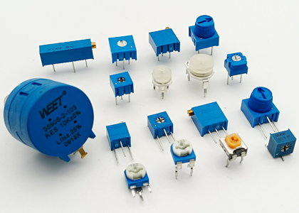 Variable Resistors Potentiometer